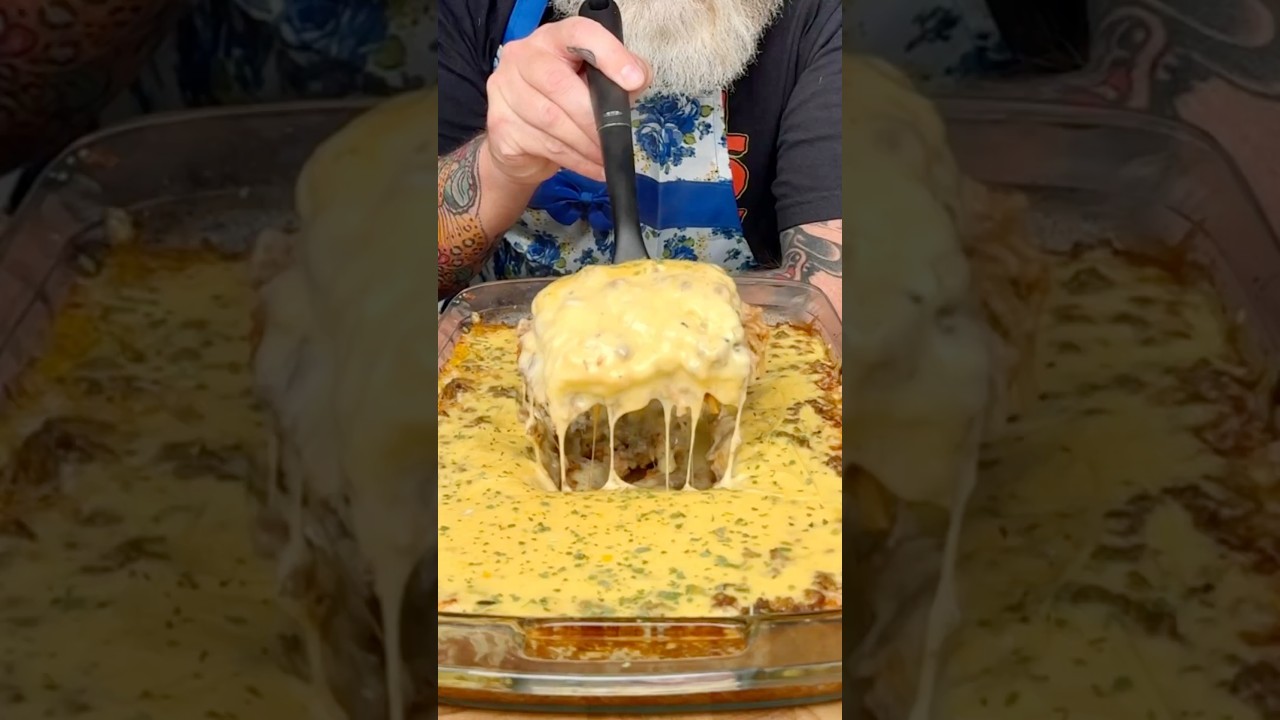 Cheesy Ground Beef Taco Rice Bake