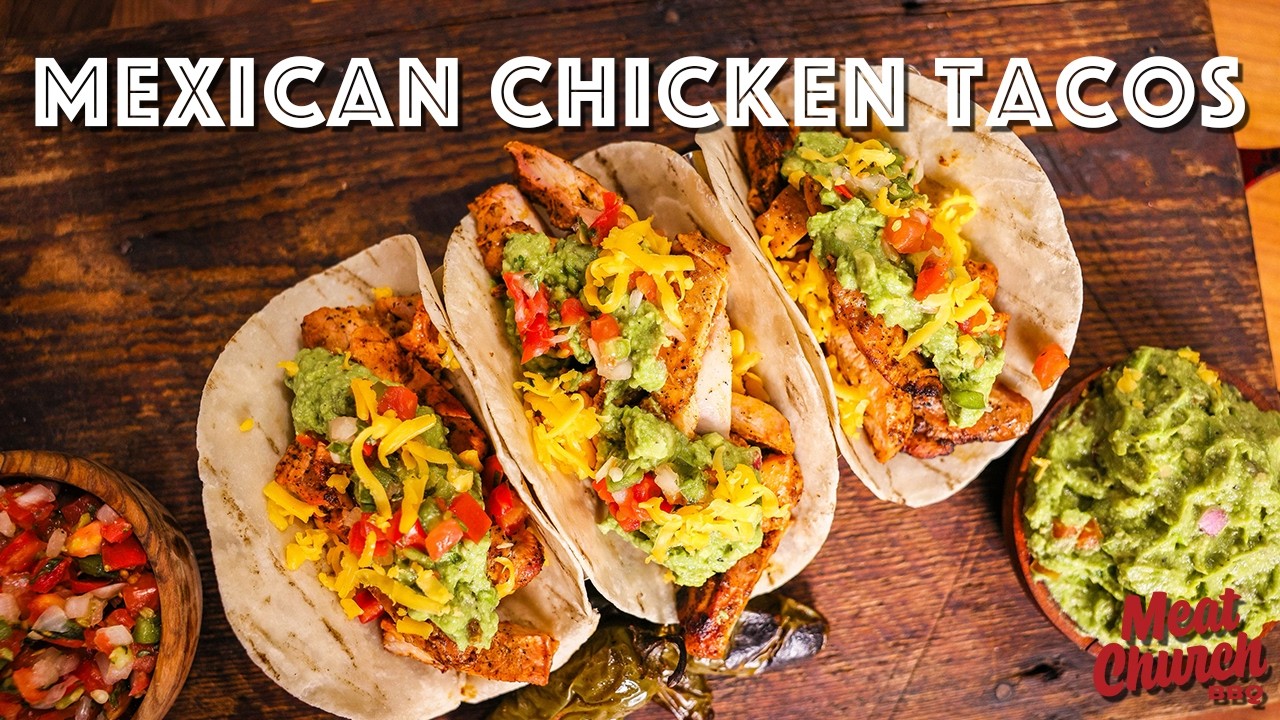 Mexican Grilled Chicken Tacos